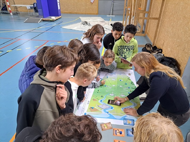 Atelier « les risques naturels en montagne » par la CC Briançonnais – collège des Garçins (Briançon, 30/11/2023)
