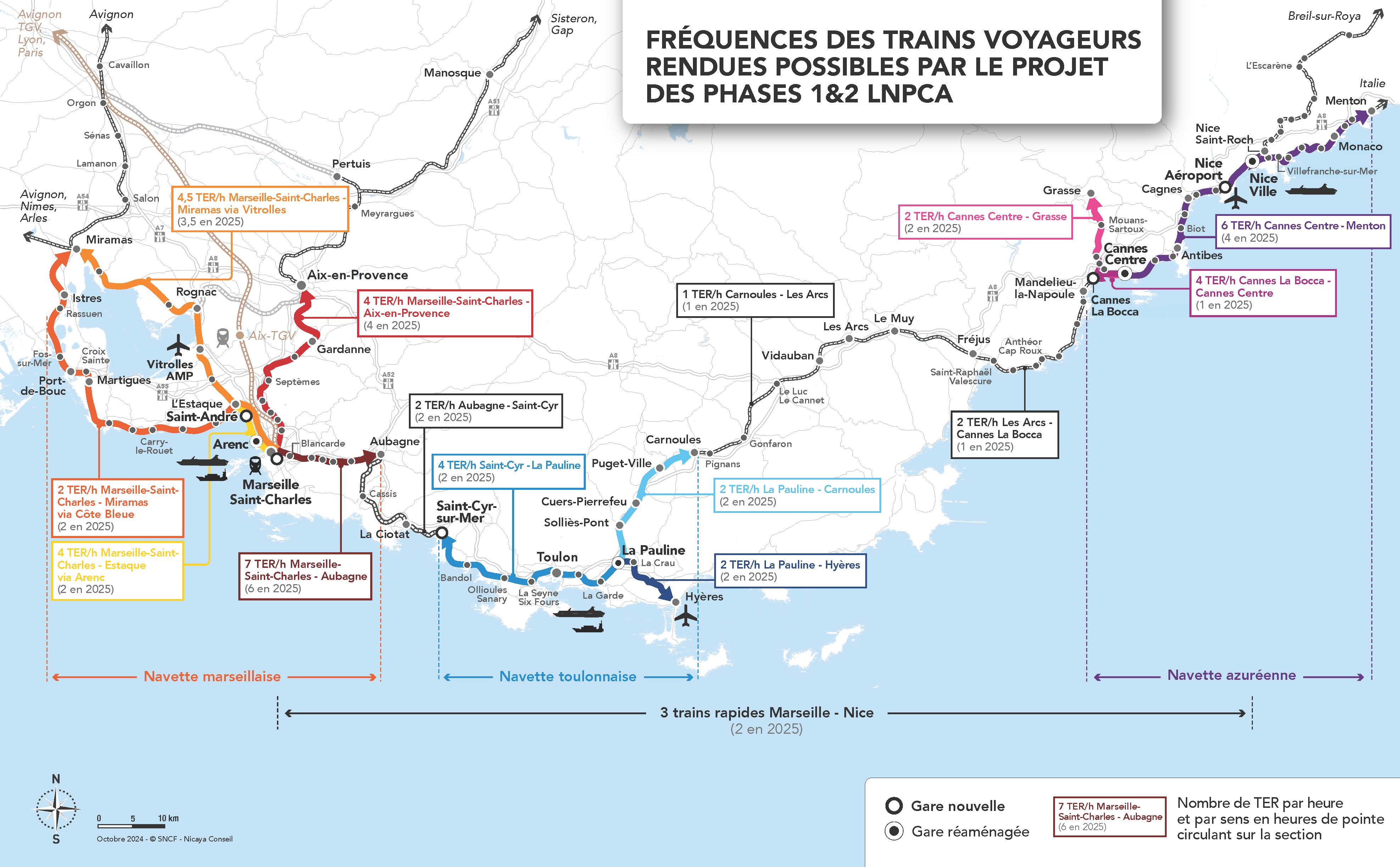Carte générale des services