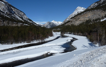 Alpes du Sud-Vallée et rivière de la Clarée-crédit photo/VT/ DREAL PACA