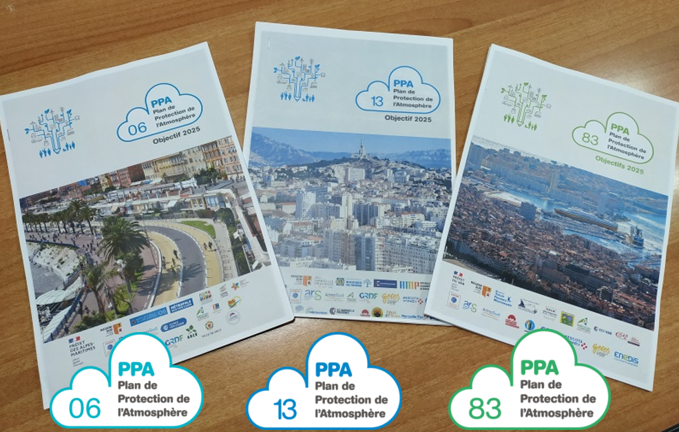 Les 3 PPA révisés de Provence-Alpes-Côte d'Azur (Crédit photo DREAL PACA) Les 3 PPA révisés de Provence-Alpes-Côte d'Azur (Crédit photo DREAL PACA)