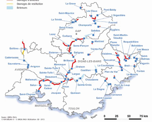 Usines hydroélectriques concédées Données 2013