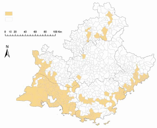 Zones sensibles (source : Air paca)