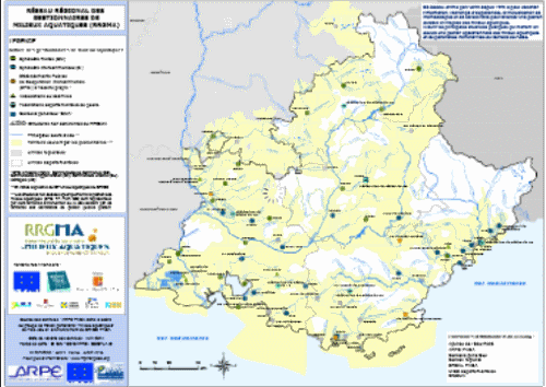 Cliquez sur la Carte des gestionnaires des milieux aquatiques élaborée par le CRIGE