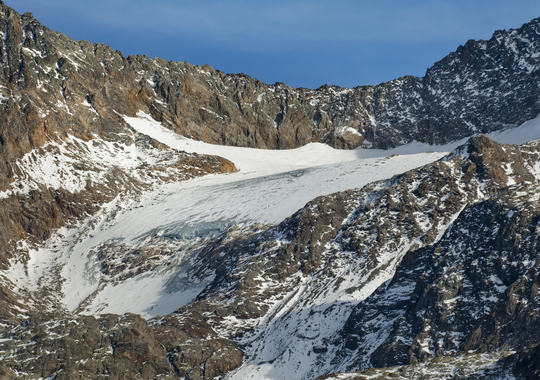Glacier dans les Alpes (© Laurent Mignaux/METL-MEDDE)
