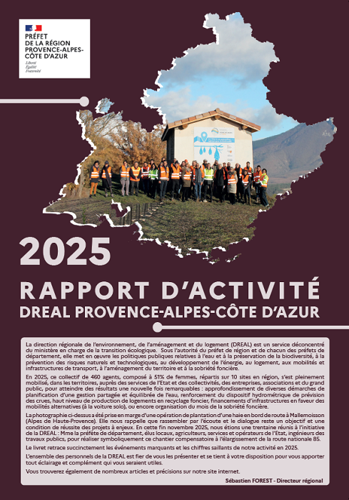 Page de couverture du RA 2025